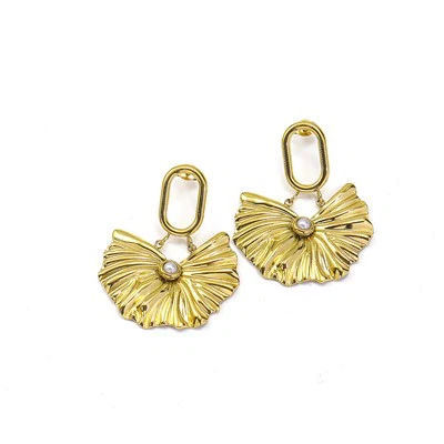 Uigeacht Vintage Bláth Earring