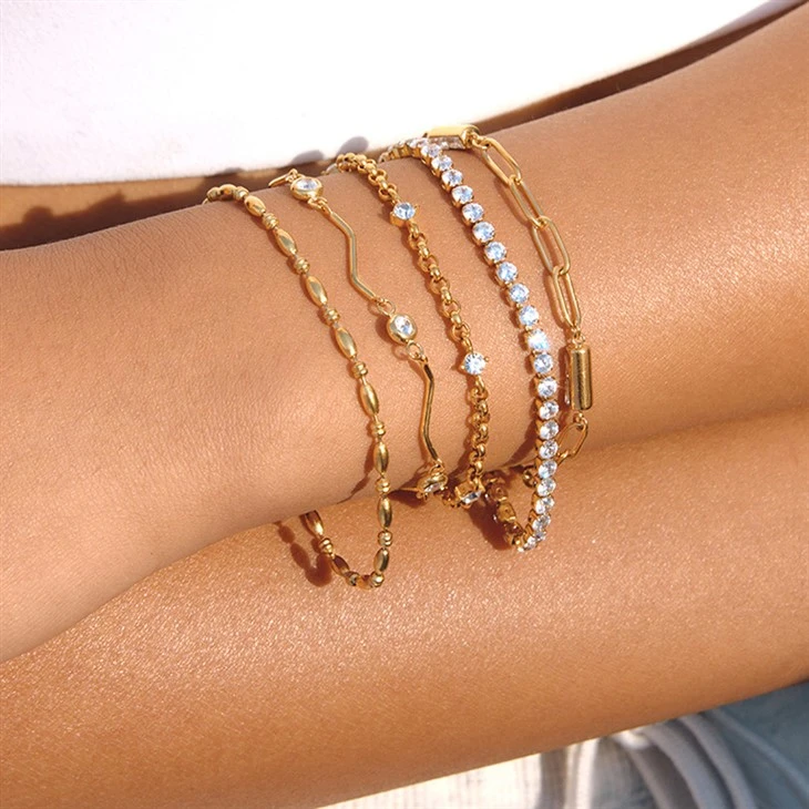Bracelet CZ Babhta Stáisiúin